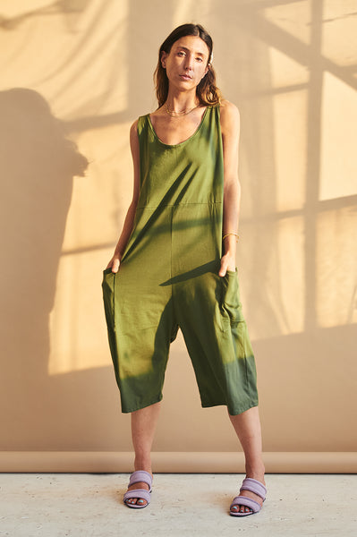 Wide Leg Jumper- Army Green